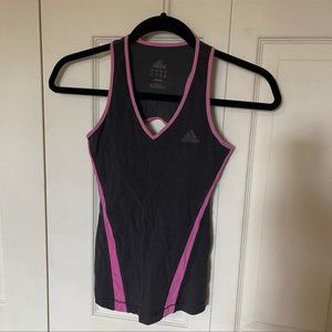 Adidas tank with built in bra xs